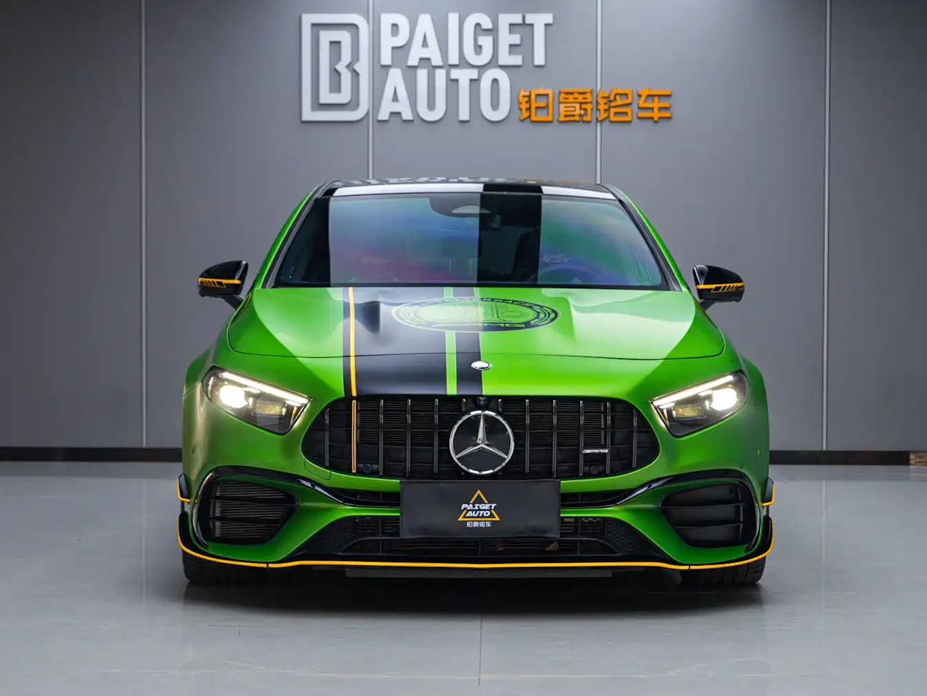  Mercedes-Benz Mercedes-Benz A-Class AMG (Import) 2024 AMG A 45 S 4MATIC+ Magic Flame Green Special Edition