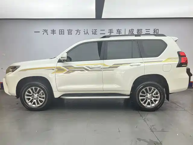 Toyota Prado 2018 3.5L Automatic TX-L Rear-mounted Spare Tire — фото 3