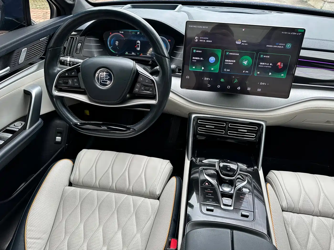 BYD Tang New Energy 2022 DM-p 215KM AWD Flagship фото 27