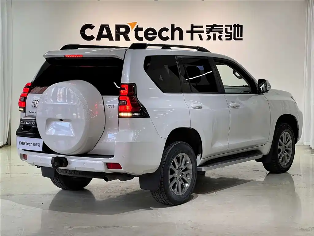 Toyota Prado 2018 3.5L Automatic TX-L Rear-mounted Spare Tire фото 4