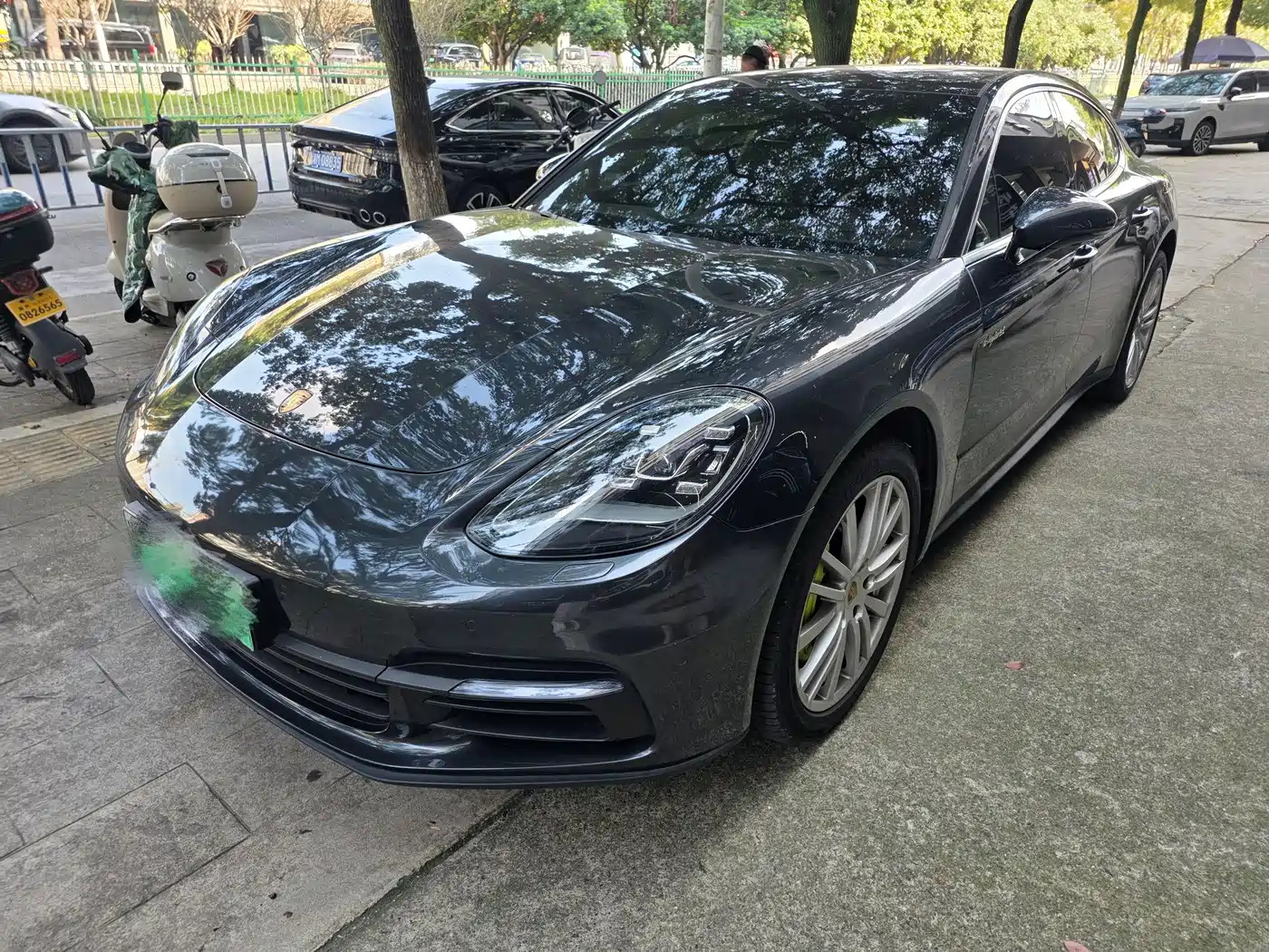 Porsche Panamera New Energy 2018 — пригон из Китая