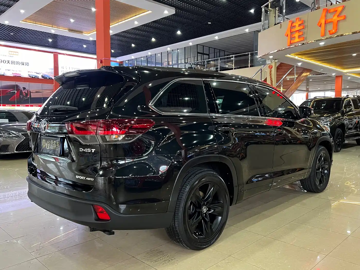 Toyota Highlander 2018 Model 2.0T 4WD Knight Edition 7-Seater China VI фото 5
