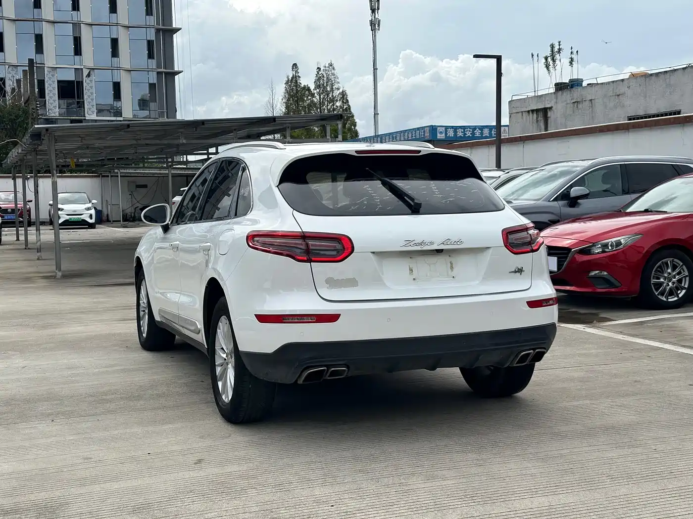Zotye SR9 2018 2017 2.0T Auto Ultimate Heart Edition