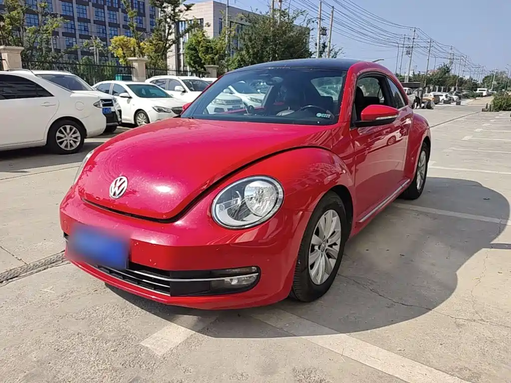 Volkswagen Beetle 2017 — пригон из Китая