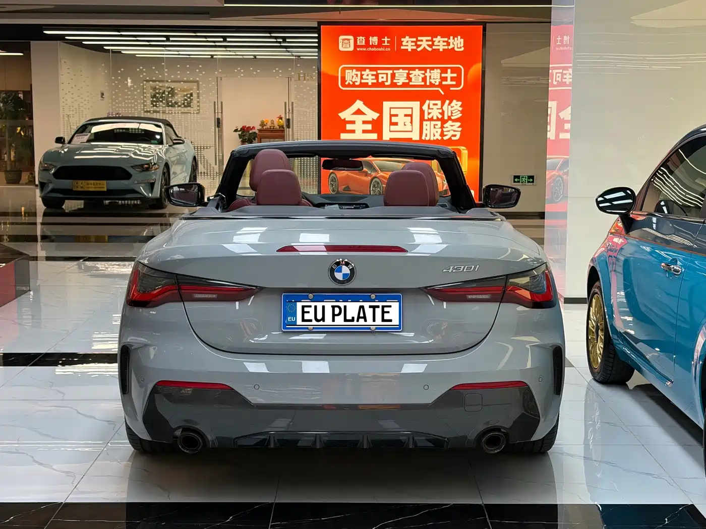 BMW 4 Series 2022 Second Facelift 430i Convertible M Sport Shadow Edition фото 4
