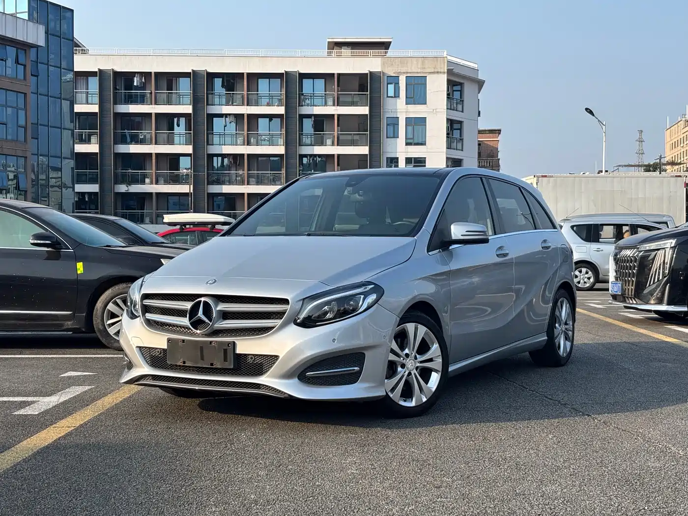 Mercedes-Benz B-Class 2015 — пригон из Китая