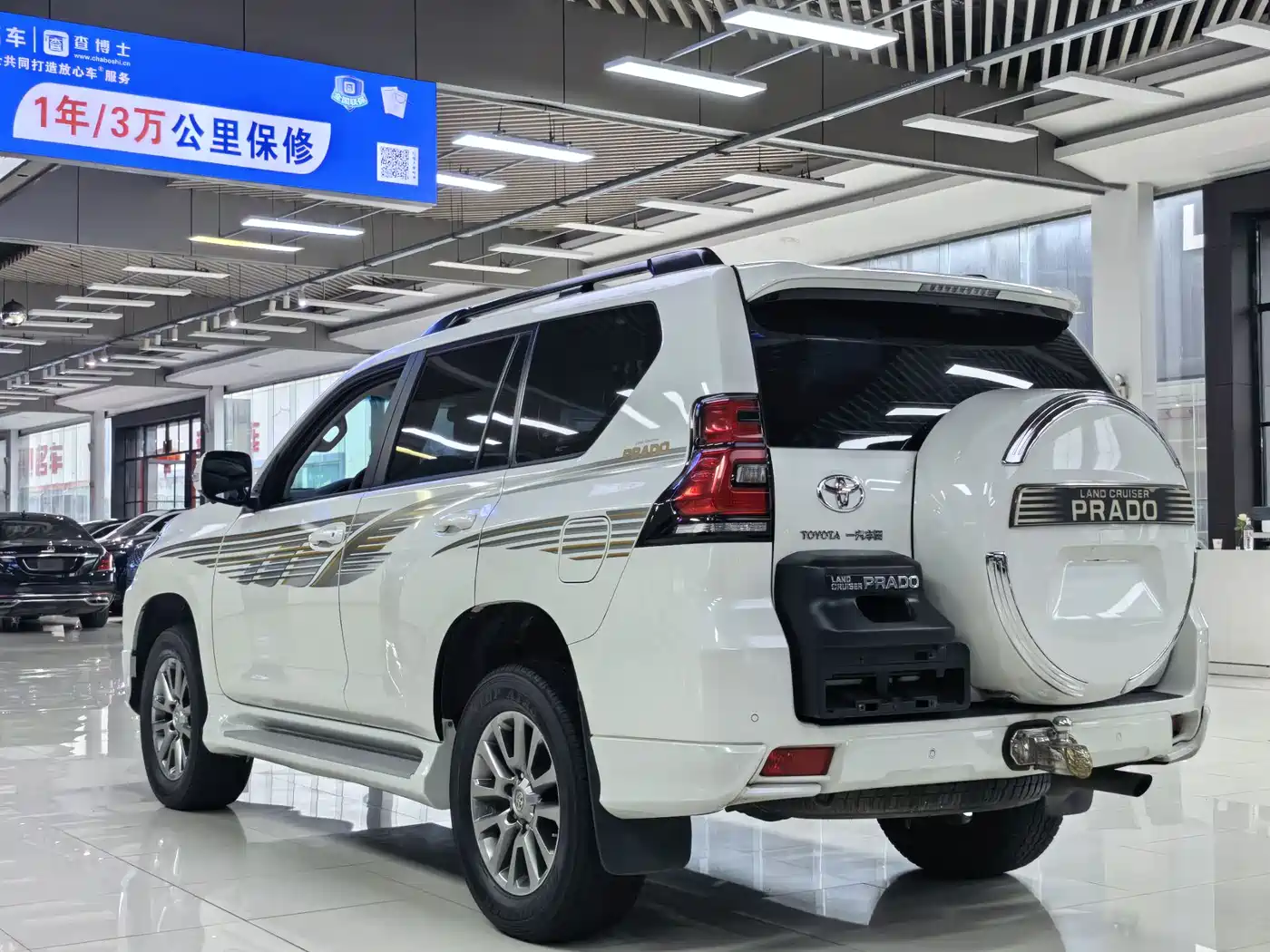 Toyota Prado 2019 3.5L Automatic TX-L Zunxiang Edition with Rear-mounted Spare Tire фото 14