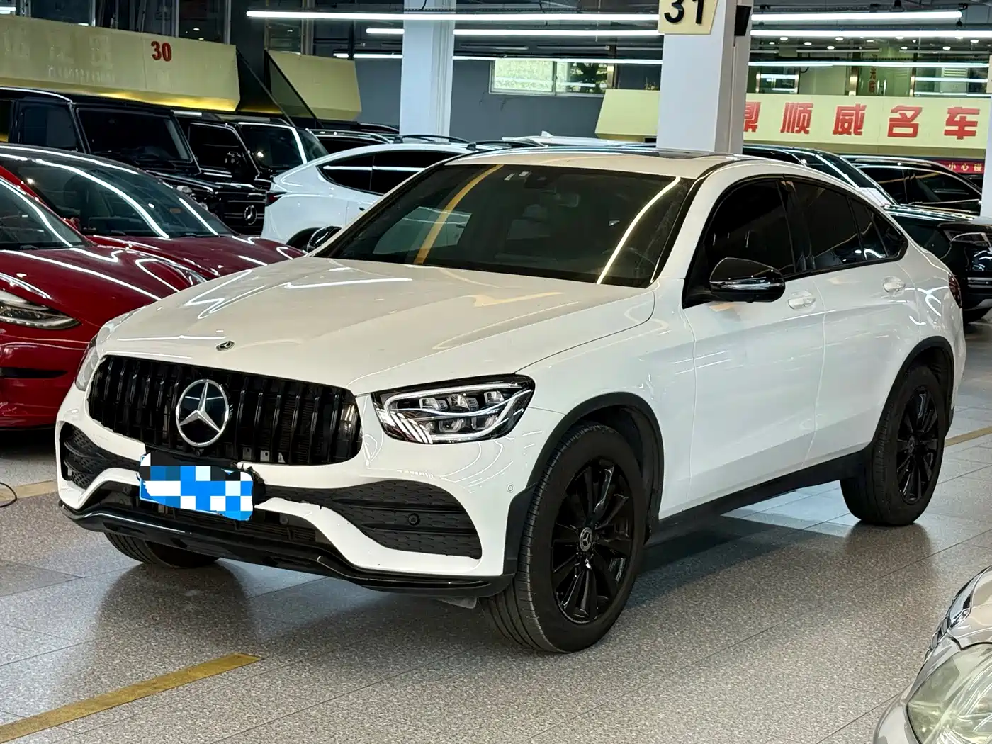 Mercedes-Benz GLC Coupe 2021 — пригон из Китая