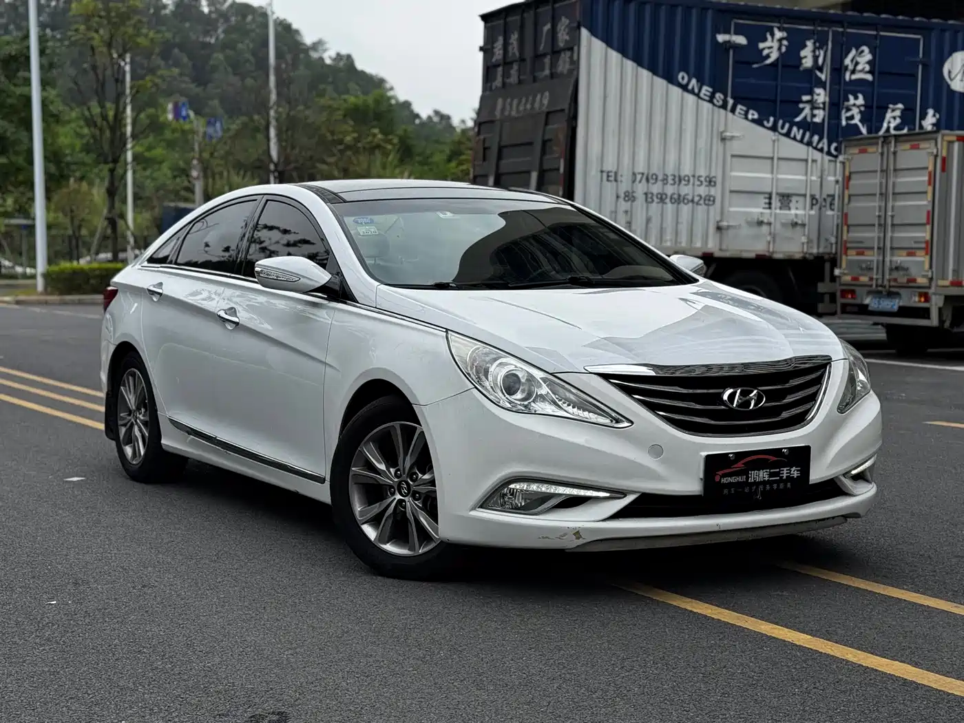 Hyundai Sonata 2014 2.4L Automatic Leading Edition China V фото 2