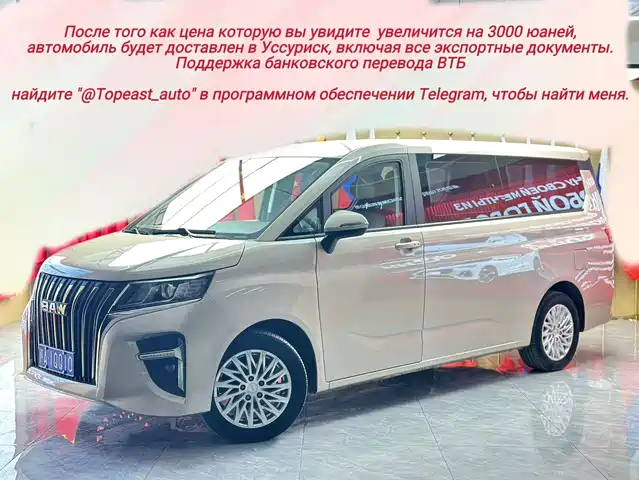  BAW (Beijing Automobile Works) Ruisheng Ace M7 2023 2.0L Auto Long Wheelbase Business 7-seater