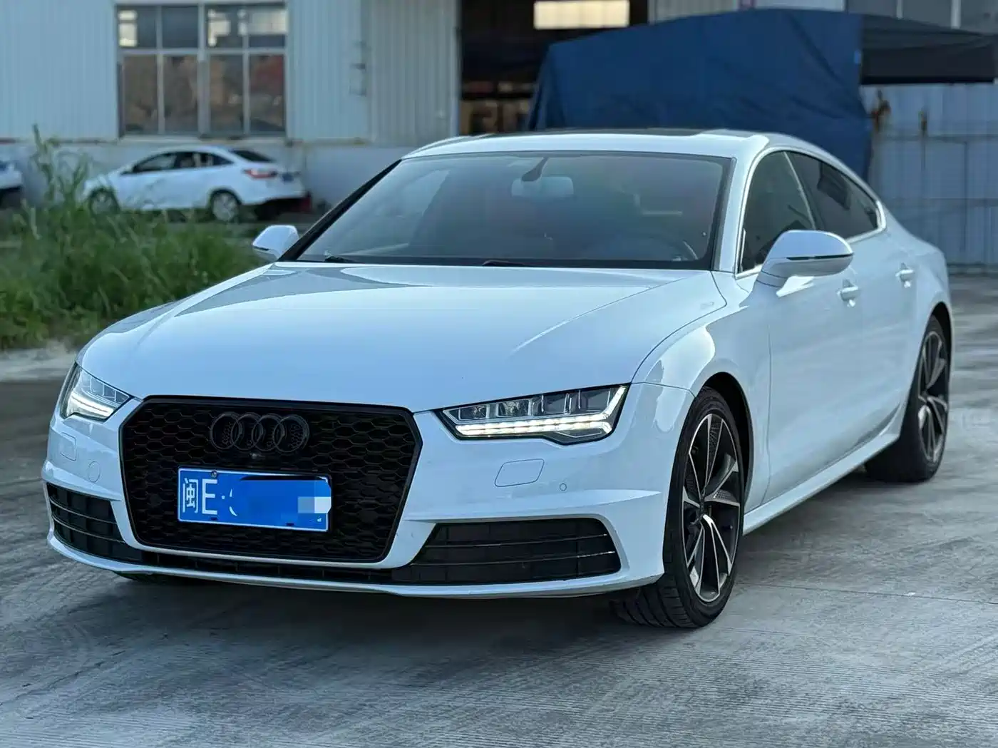 Audi A7 2016 — пригон из Китая