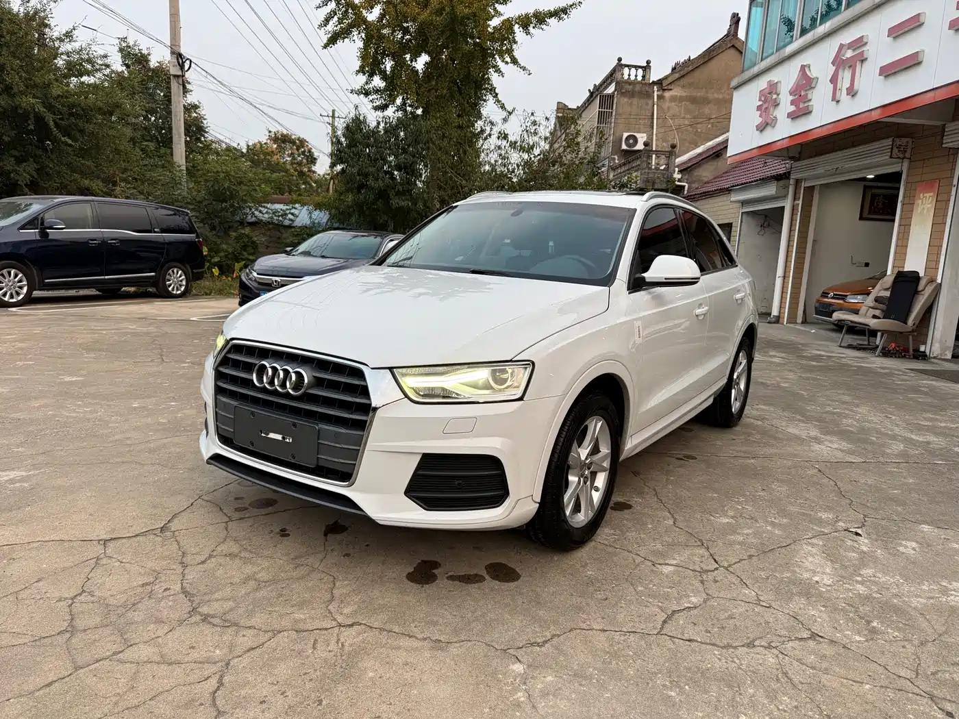 Audi Q3 2017 — пригон из Китая