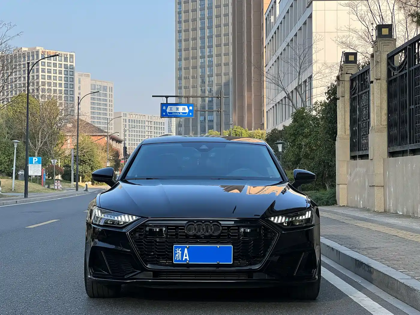 Audi A7L 2024 45TFSI quattro S-line Vision Edition Crystal Package фото 2