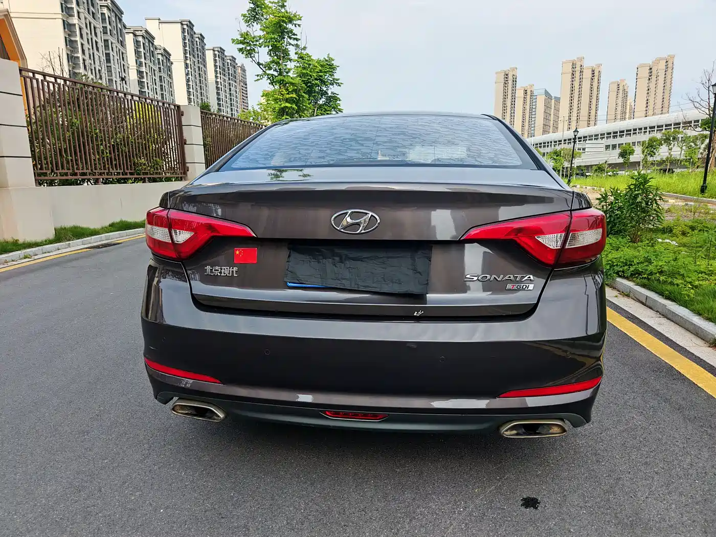Hyundai Sonata 2015 1.6T GS Fashion фото 8