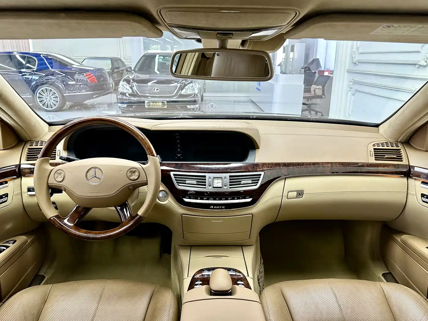 Mercedes-Benz S-Class 2009 2008 Model S 500 L 4MATIC