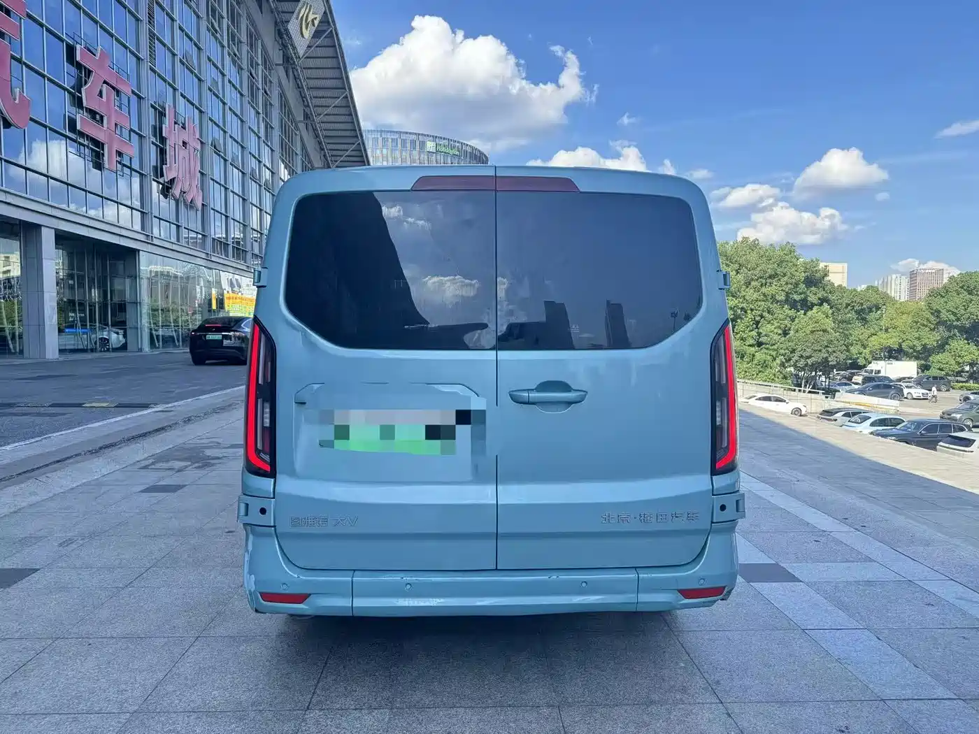 Foton Tuyano Big V New Energy 2026 2024 Long Wheelbase Low Roof 7 Seater CATL 53.58kwh