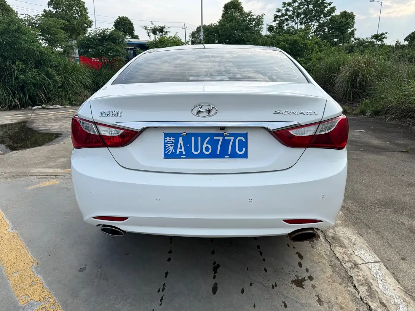 Hyundai Sonata 2014 2.4L Automatic Leading Edition China IV фото 5