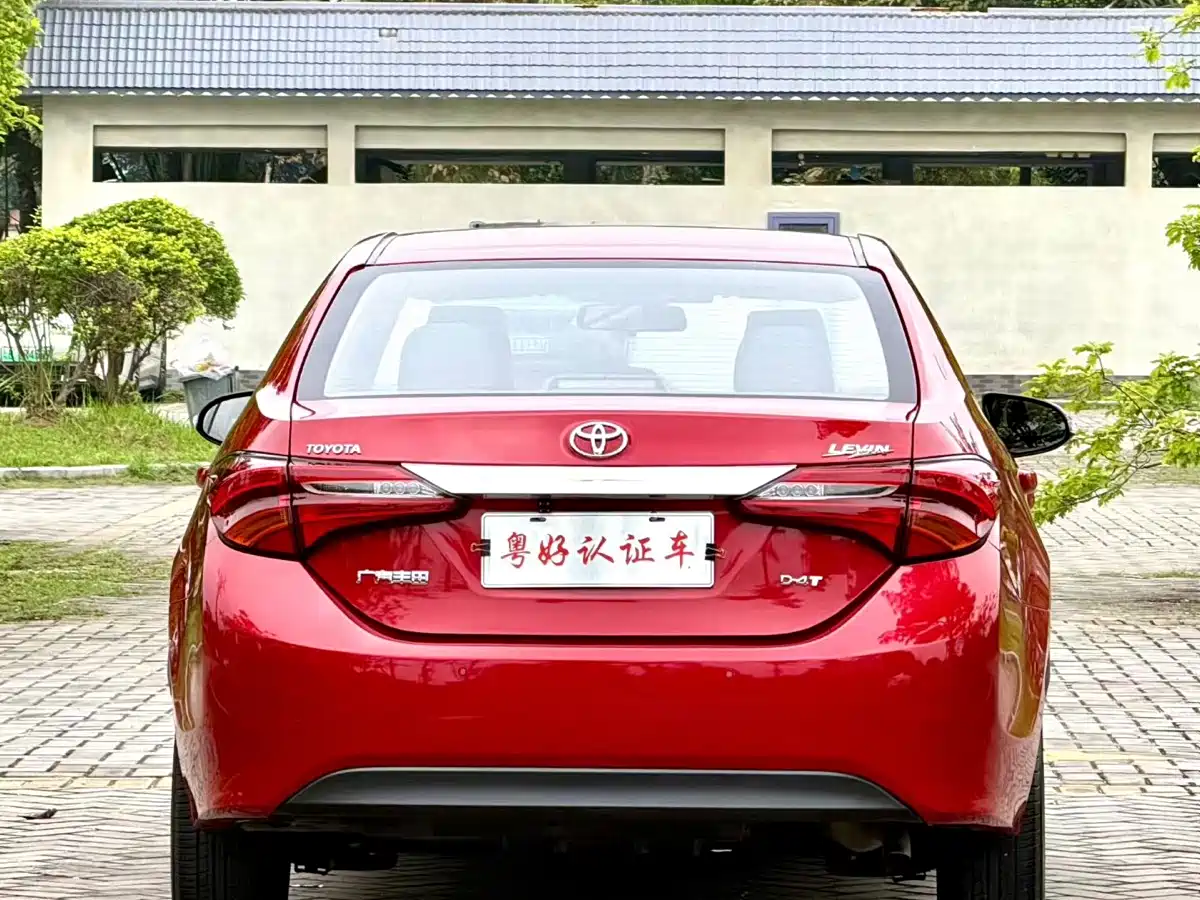 Toyota Levin 2017 Facelift 185T CVT Elite (China V) фото 8