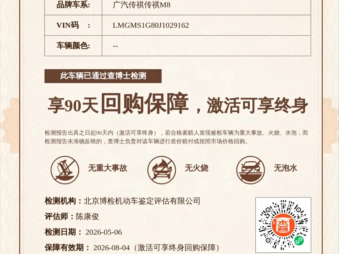 GAC Trumpchi Trumpchi M8 2018 320T Premium Edition фото 18