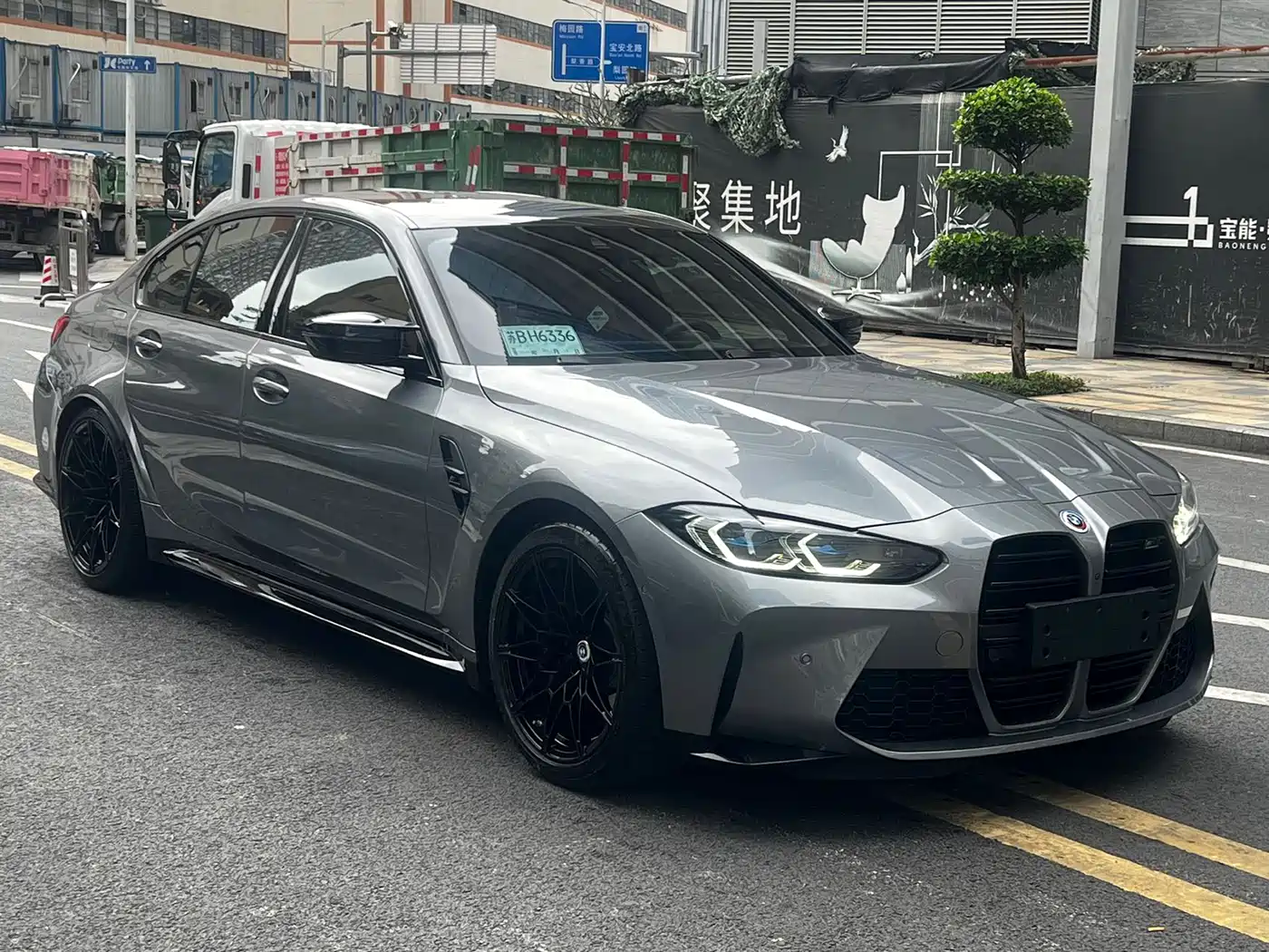 BMW M3 2023 M3 Sedan Thunder Edition фото 5