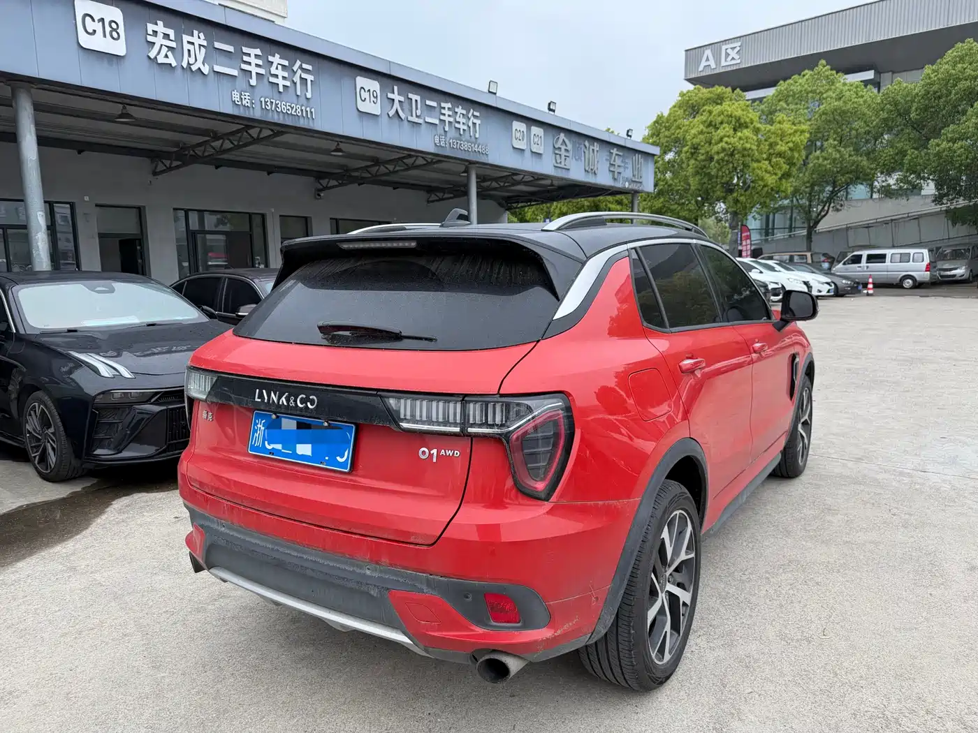 Lynk & Co 01 2017 2.0T AWD Pro фото 9