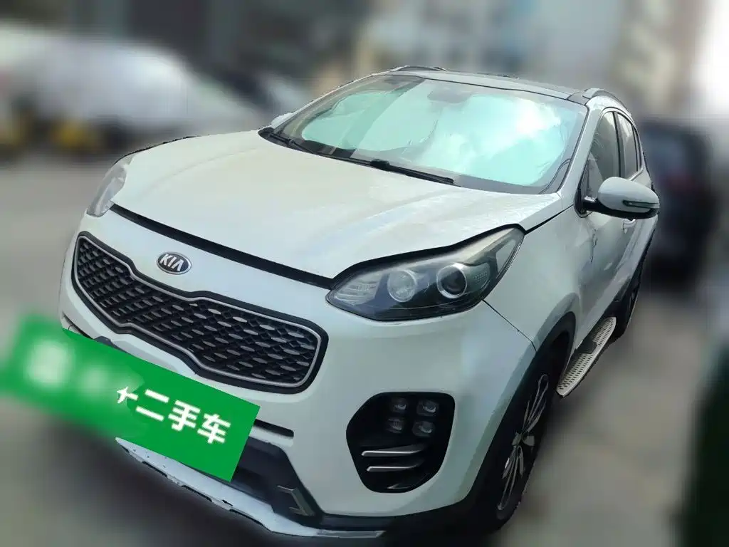Kia KX5 2016 — пригон из Китая