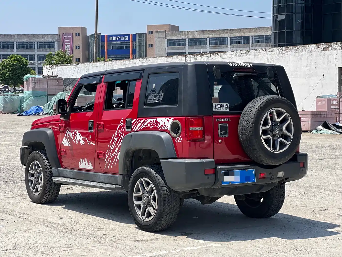 BAIC ORV Beijing Offroad BJ40 2016 Model 40L 2.3T Automatic 4WD Exclusive фото 5