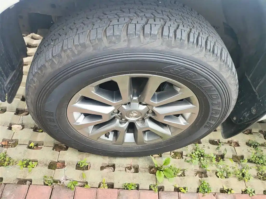 Toyota Prado 2018 3.5L Automatic TX-L Rear-mounted Spare Tire фото 23