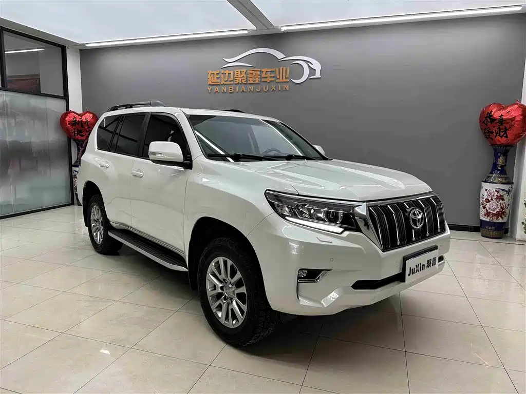 Toyota Prado 2018 3.5L Automatic TX-L NAVI Rear-mounted Spare Tire фото 3