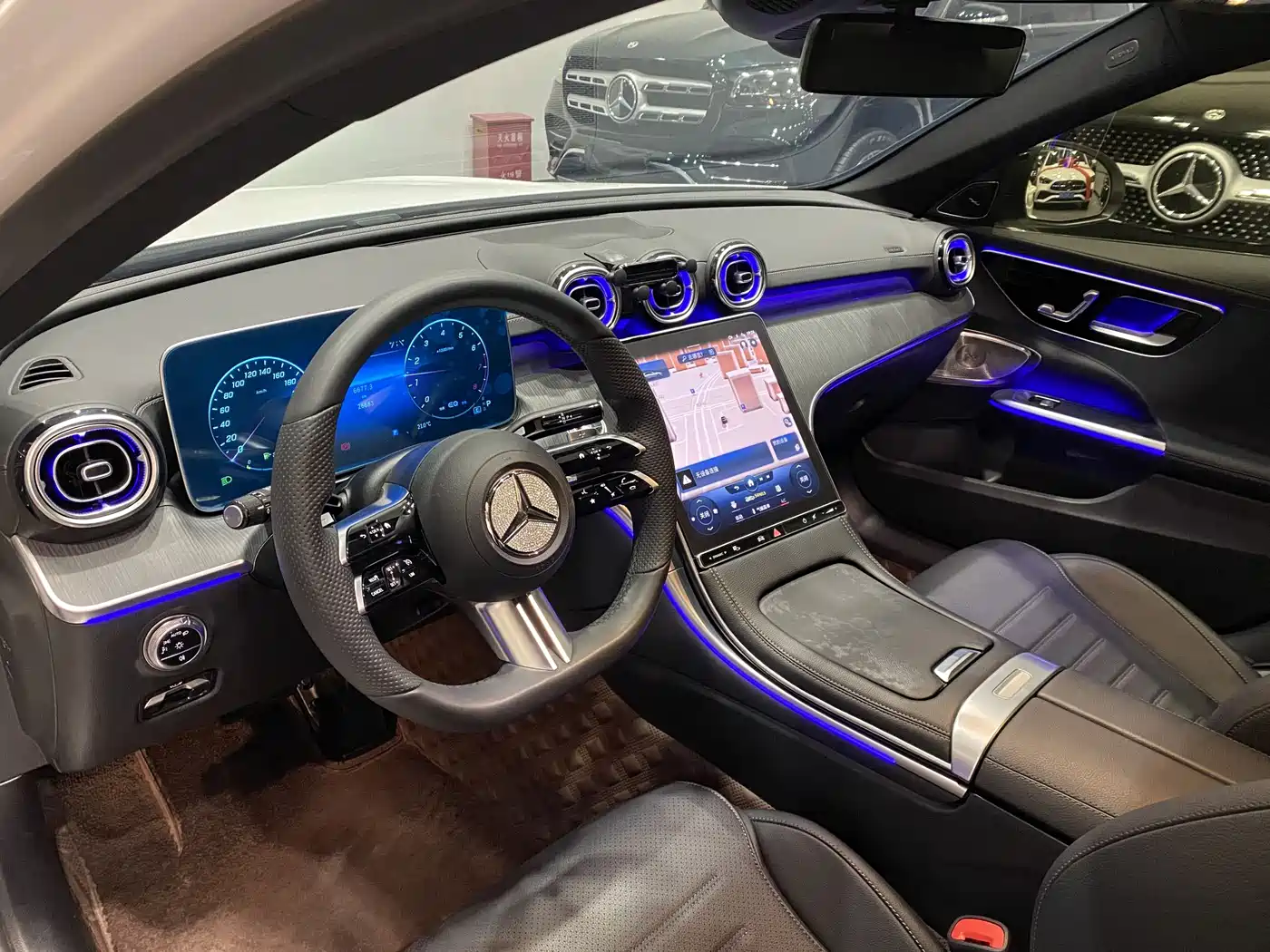 Mercedes-Benz C-Class 2022 Facelift C 260 L Night Edition Sport фото 8