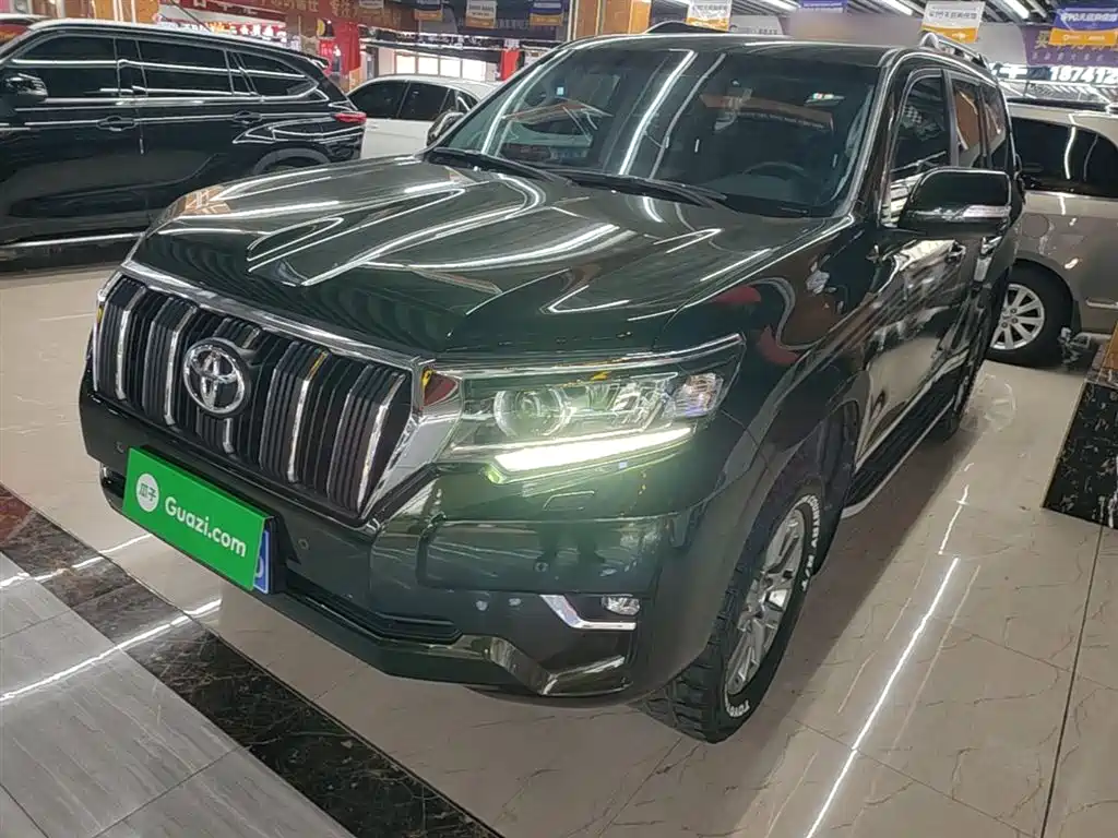 Toyota Prado 2018 3.5L Automatic TX-L Rear-mounted Spare Tire фото 2