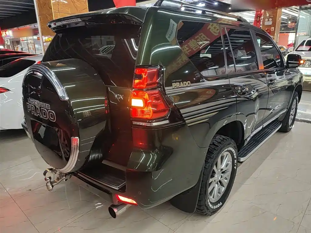 Toyota Prado 2018 3.5L Automatic TX-L Rear-mounted Spare Tire фото 7
