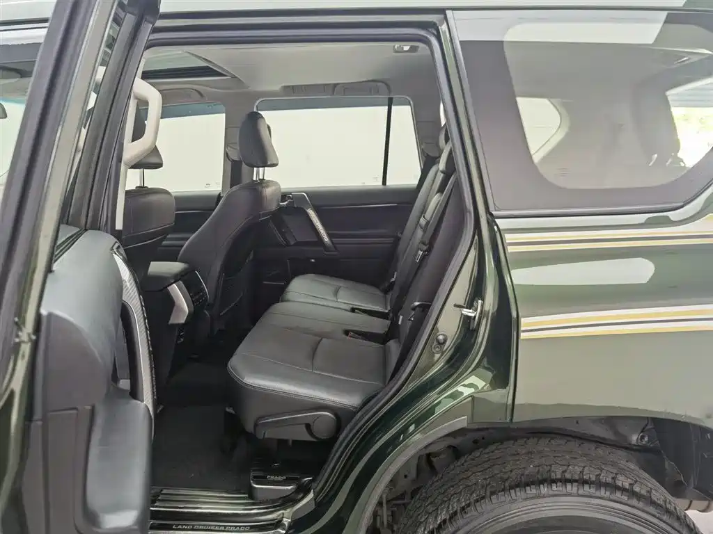 Toyota Prado 2018 3.5L Automatic TX-L Rear-mounted Spare Tire фото 15