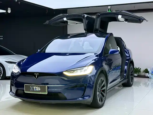 Tesla Model X Три электромотора, полный привод, Plaid