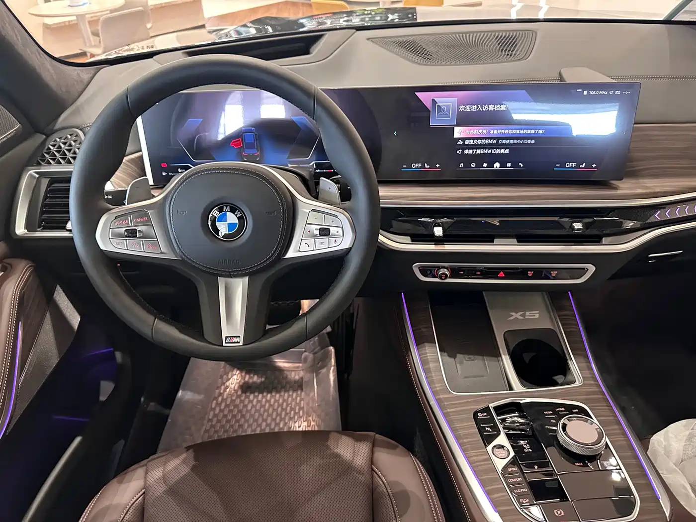 BMW X5 2025 Model xDrive 40Li M Sport Blackout Package фото 10