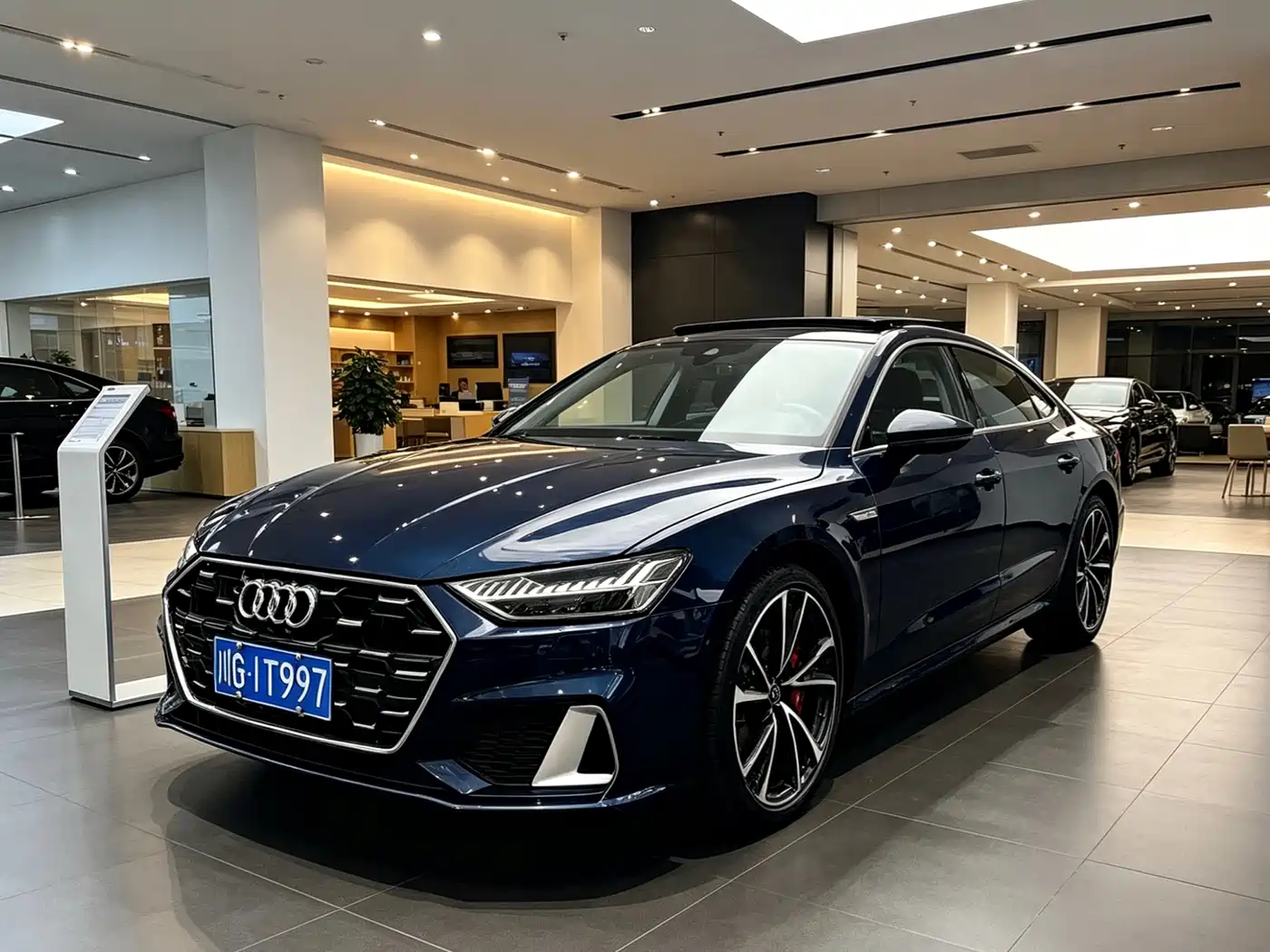 Audi A7L 2024 45TFSI quattro S-line Vision Edition Crystal Package