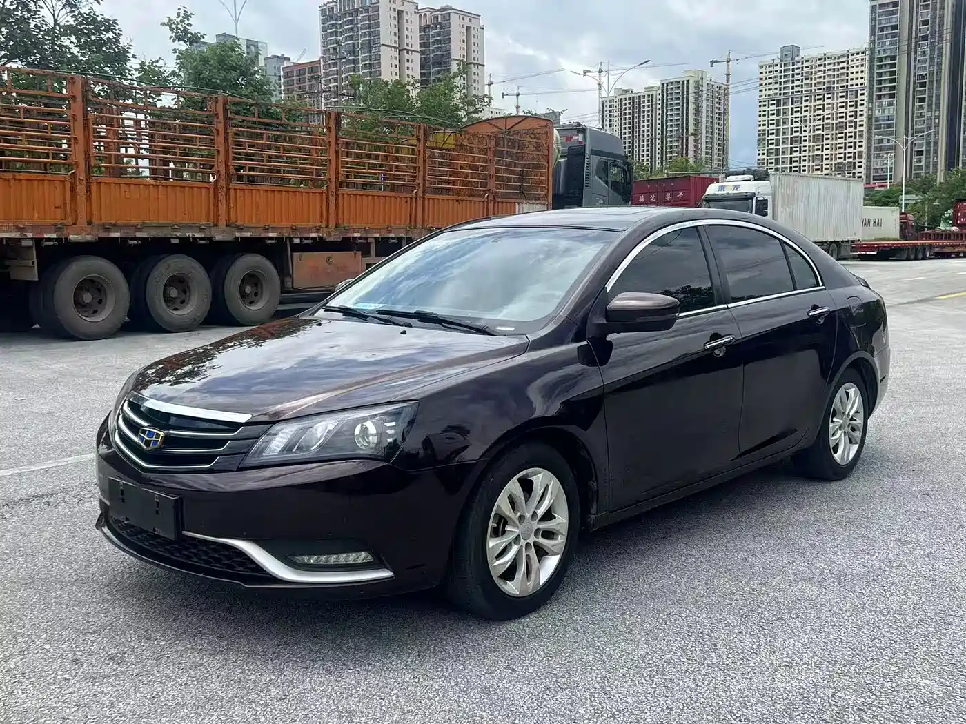 Geely Emgrand 2015 2015 Sedan 1.5L Manual Upward Edition