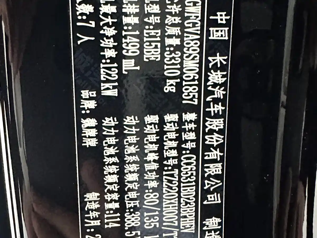 WEY Gaoshan 2026