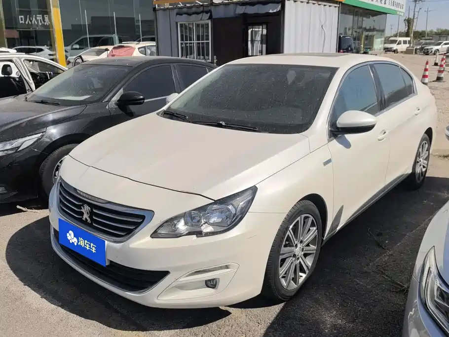 Peugeot 408 2016 — пригон из Китая