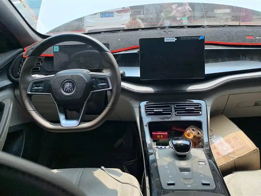 BYD Qin PLUS 2024 Glory Edition DM-i 55KM Leading фото 12