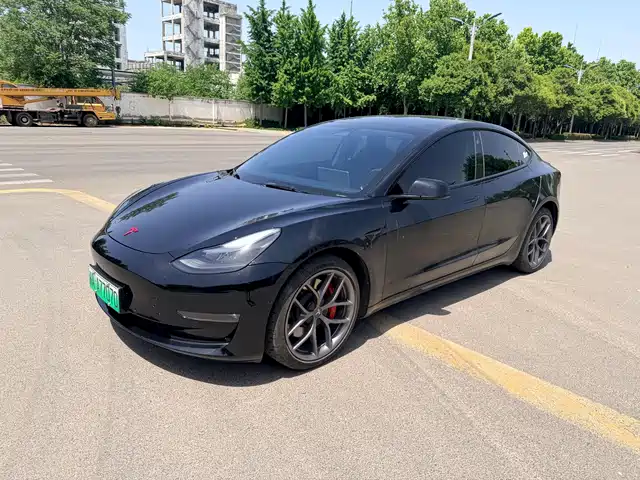 Tesla Model 3 Performance, высокопроизводительный полный привод