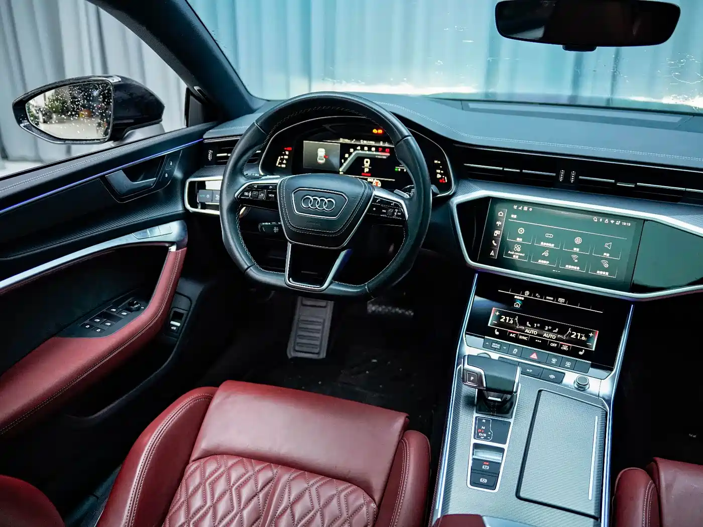 Audi A7L 2025 2024 45 TFSI quattro S-line Black Warrior Edition