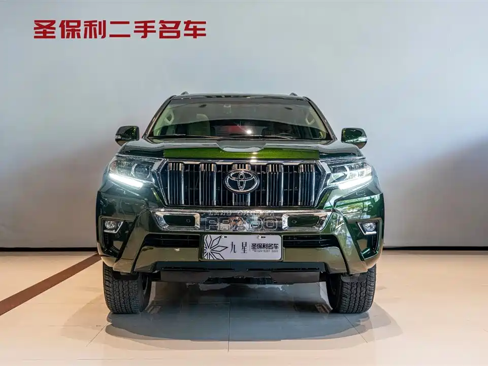 Toyota Prado 2018 3.5L Automatic TX-L NAVI Rear-mounted Spare Tire фото 2