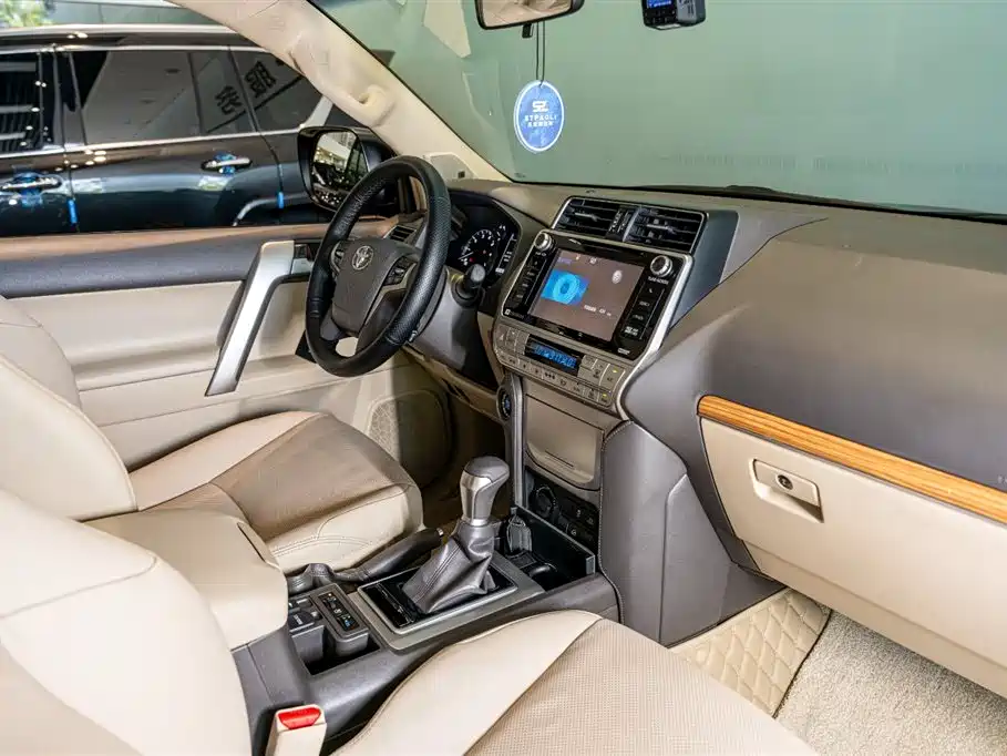 Toyota Prado 2018 3.5L Automatic TX-L NAVI Rear-mounted Spare Tire фото 9