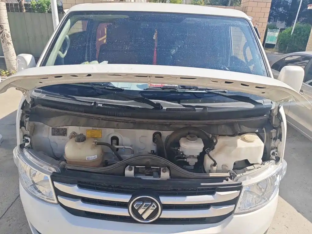 Foton Fengjing G7 2025 2024 Model Commercial Transport Edition Gasoline 2.4L Automatic Short Wheelbase Flat Roof Clear Window 6 Seater