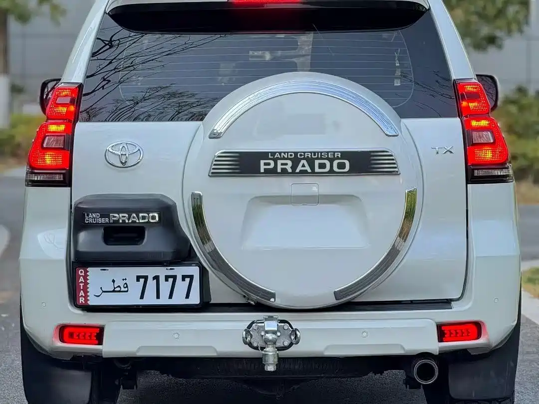 Toyota Prado 2018 3.5L Automatic TX-L Rear-mounted Spare Tire фото 8