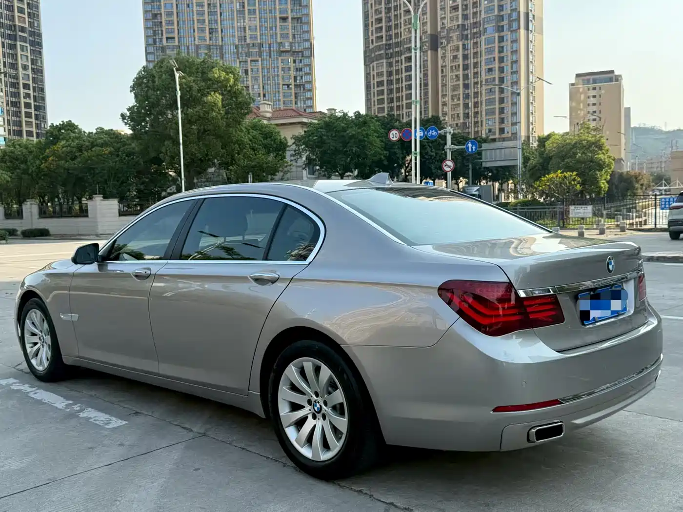 BMW 7 Series 2013 Model 730Li Leading фото 4