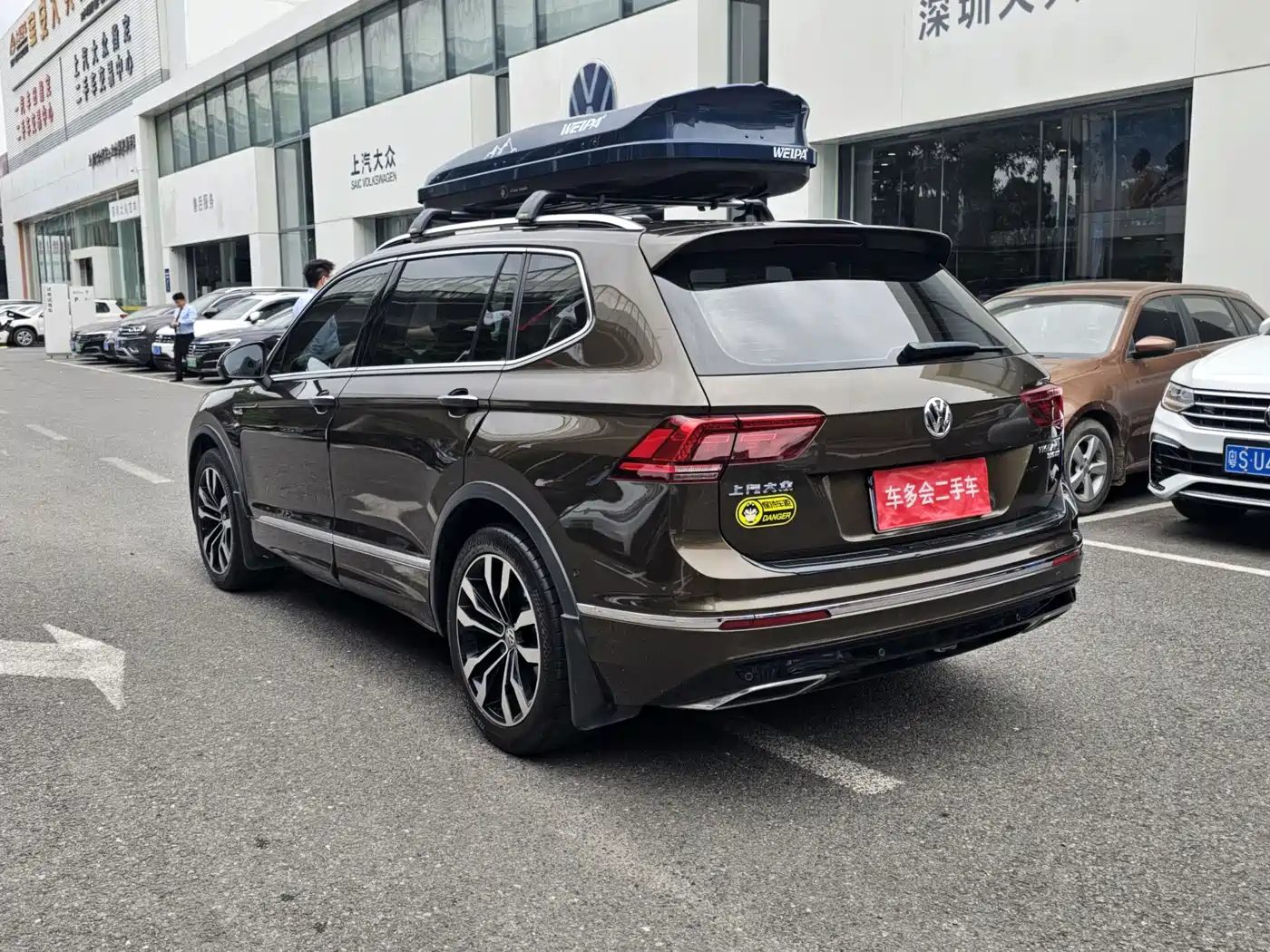 Volkswagen Tiguan L 2019 330TSI Automatic 2WD R-Line Flagship Edition China VI фото 12