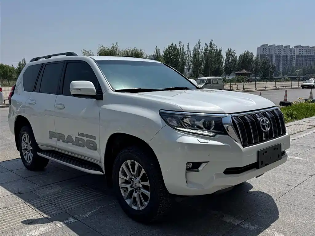 Toyota Prado 2018 3.5L Automatic TX-L Rear-mounted Spare Tire фото 3