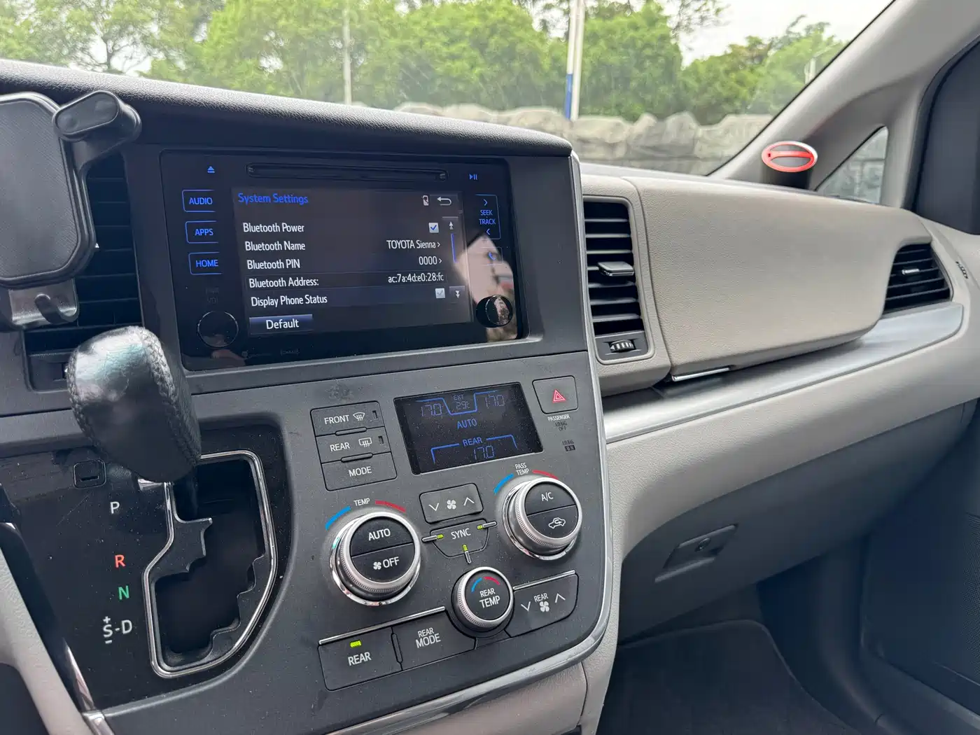 Toyota Sienna 2017 2015 3.5L 2WD LE